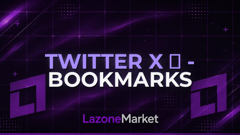Twitter X 𝕏 - Bookmarks