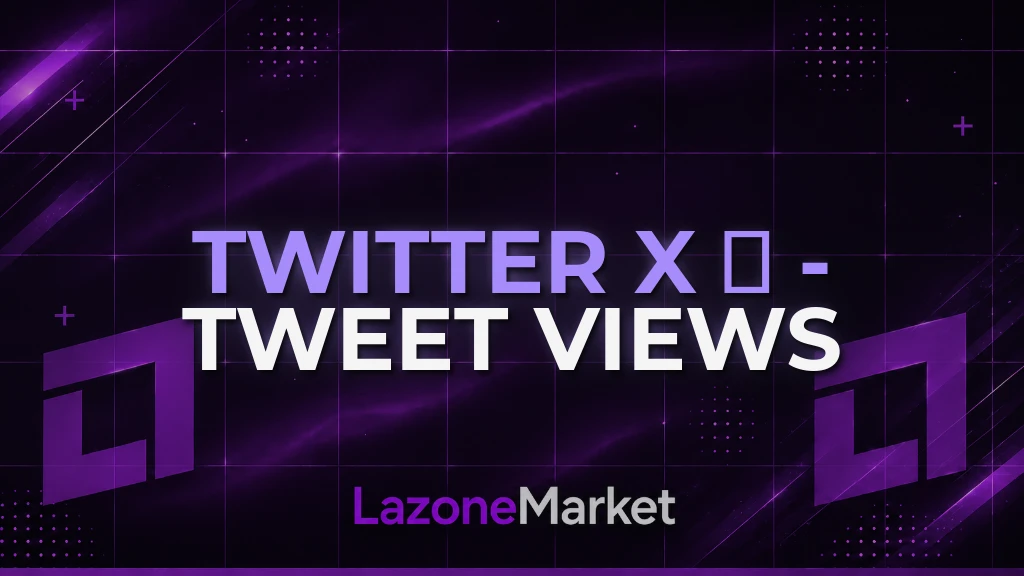 Twitter X 𝕏 - Tweet Views