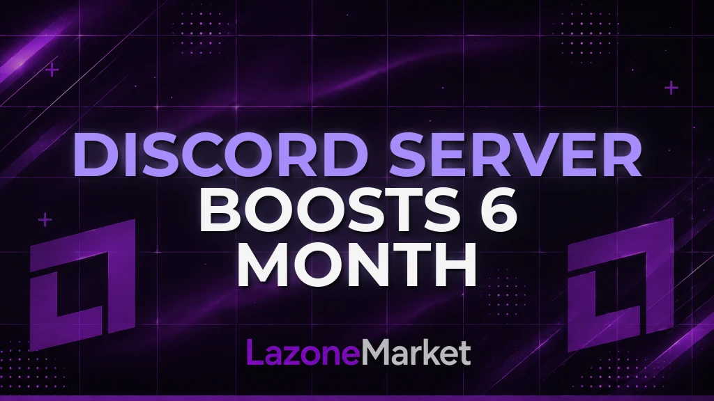 Discord Server Boosts [6 Month]