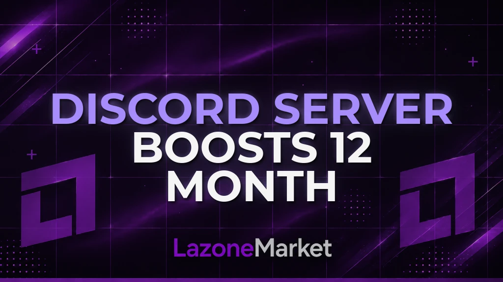 Discord Server Boosts [12 Month]