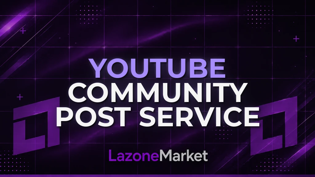 YouTube Community Post service