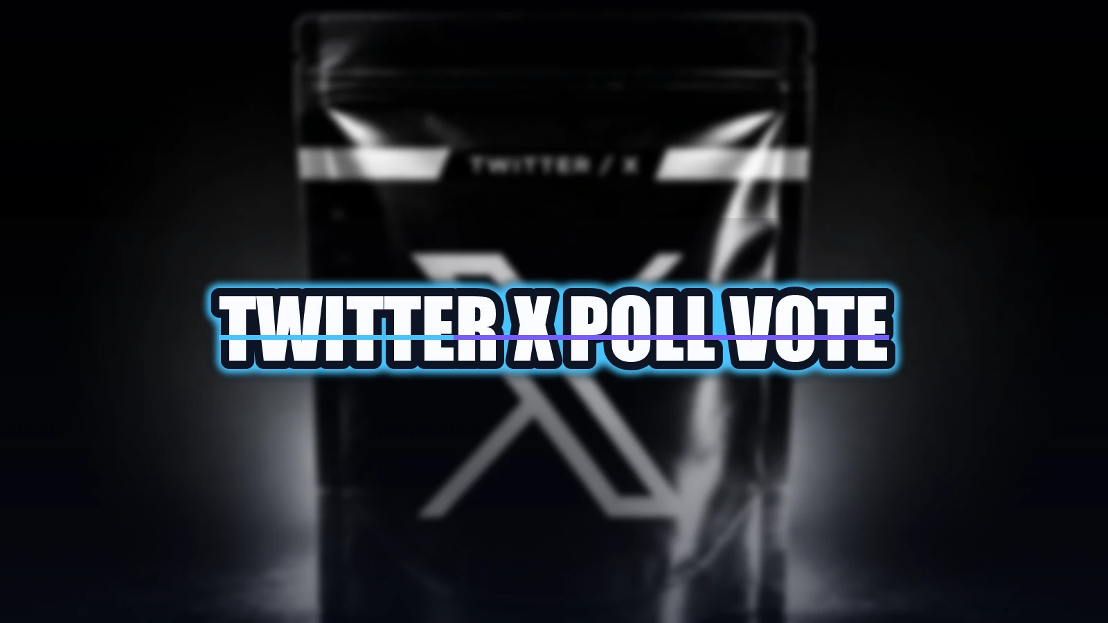 Twitter X Poll Vote